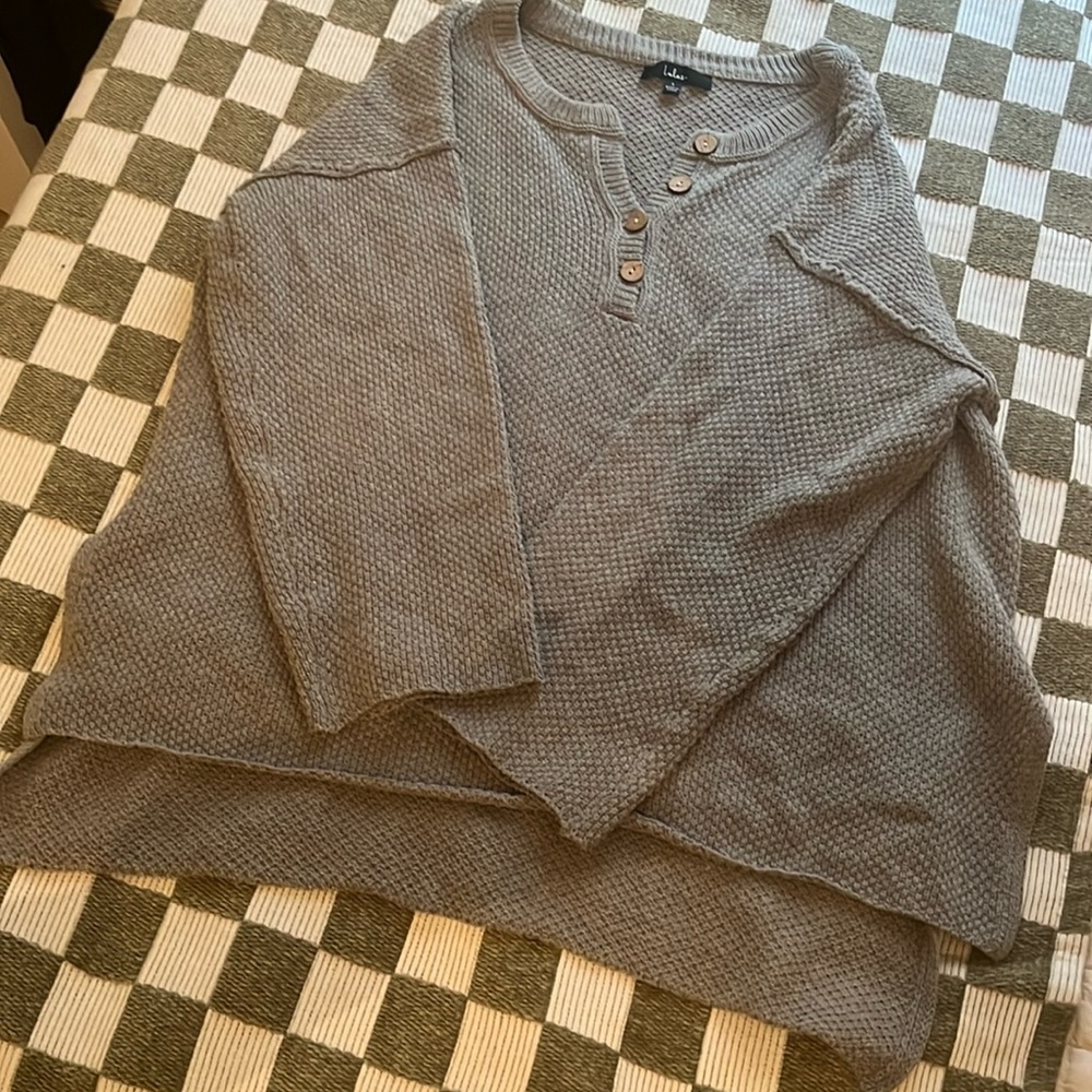 Waffle Knit Sweater
